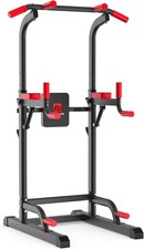 Power Tower Dip Station Pull Up Bar Multi Function Gym