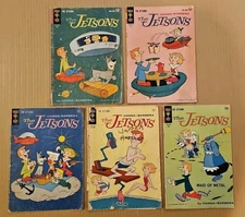 Jetsons #3 10 17 22 26 Lot of 5 Gold Key Comics 1963