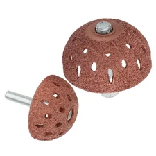 2 Pcs Tungsten Steel Buffing Wheels for Vehicle Tire Repair Grinding Tool