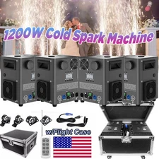 1200W Cold Spark Machine Stage Effect DMX Firework Machine DJ Event Club Wedding