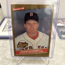 1986 Donruss Highlights - Roger Clemens #6