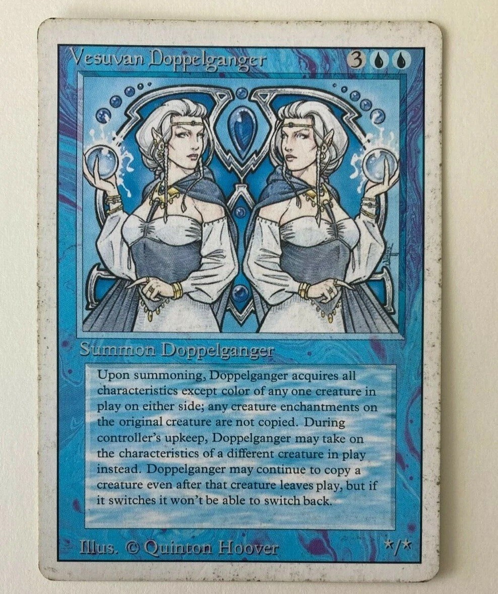 Magic The Gathering - Revised Edition - Vesuvan Doppelganger