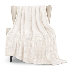 Extra Large Fuzzy Fleece Throw Blanket for Couch 50x70 Inch Fluffy Warm Soft Ja