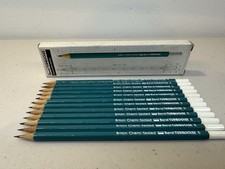 Vintage 12 Berol Turquoise B Draughting Pencils - Boxed - Chemi Sealed