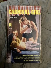 Sleaze gga Vintage Pb, Carnival Girl by Hitt, Beacon Book B238, 1960, VG