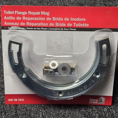 Toilet Flange Repair Ring Kit w/ Bolts    MOSS BAY  Style Replacement OPEN BOX