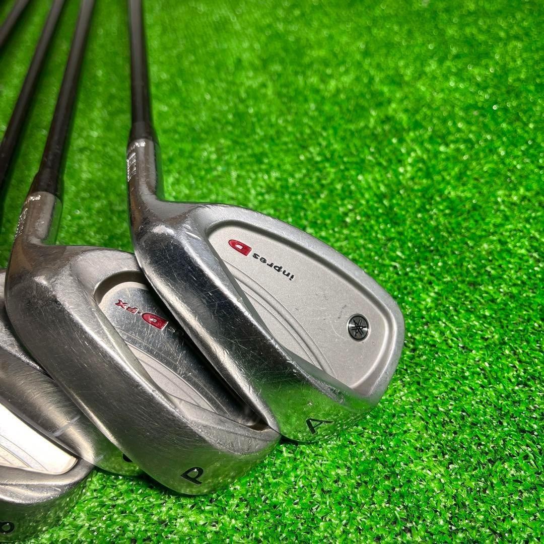 B1632 ゴルフクラブ YAMAHA inpres D FX FORGED 右 B1632 Yamaha Inpres D Fx Forged Iron Set 7Pcs Flex R 5.6.7.8