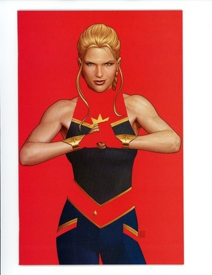 Captain Marvel #1 - John Tyler Christopher Negative Space Variant - 2023 Marvel