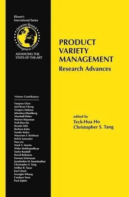 Product Variety Management - 9781461375524
