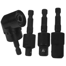  Impact Socket Adapter Set Swivel Right Angle Drill Attachment Kit