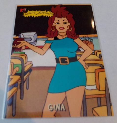 1994 Fleer Beavis and Butthead Trading Card - GINA