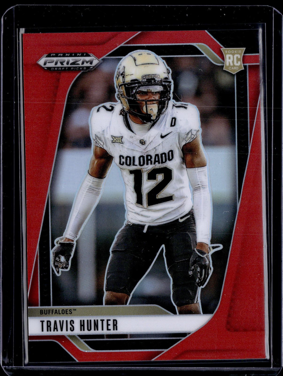 2025 Panini Prizm Draft Picks #20 Travis Hunter Prizms Red #/399