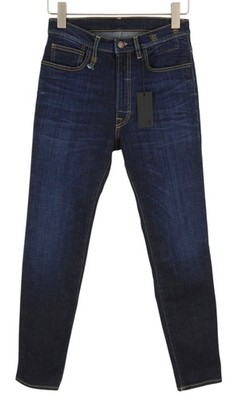 R13 High Rise Skinny Damen Jeans 27 Howell Indigo Gewaschen Verblichen RRP475