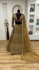 Fashionable Georgette Lehenga Choli With Dupatta For Reception And Party Wear