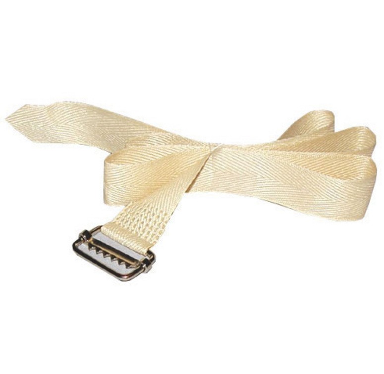 Exacompta lot de 25 sangles de classement 1m en coton beige pour chemises