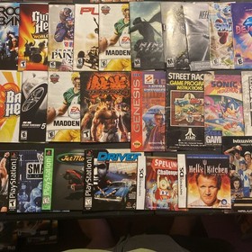 Lot Of 55 Mixed Lots Of Manuels/Game Maps (Intellivision,DS,PS3,Ps1,etc.)