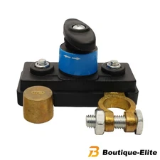 Car Battery Disconnect Isolator Cut Off Switch Universal 12-24V Battery Terminal