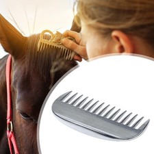 Peigne pour chevaux, brosse de toilettage pour poils longs, poils courts,