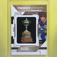 BUTCH GORING 2021-22 OPC Lady Bing Trophy Winner Manufactured Patch #P-40