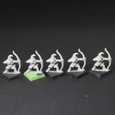 Orcs and Goblins, 4th Ed. Plastic Goblins w/ Bows , Games Workshop