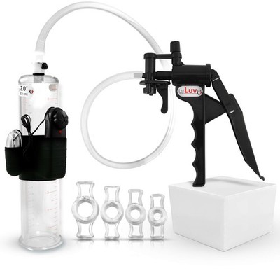 vibrating penis pumps Rock hard vibrating - Automatic penis pump main image 1