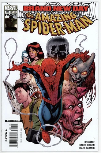 Amazing Spider-Man #558 NM- Barry Kitson Art and Cover Brand New Day