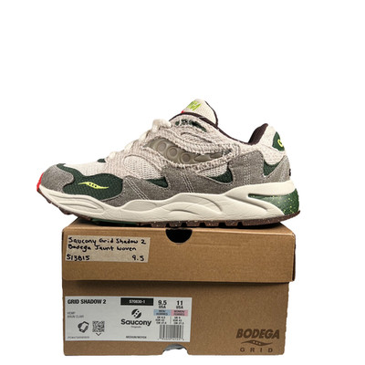 Saucony Grid Shadow 2 Bodega Jaunt Woven Size 9.5 RARE