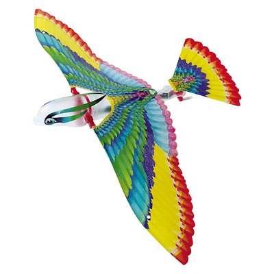 Schylling Flying Bird Mechanical Toy, Wind Up with Moving Wings and 16'' Wingspan