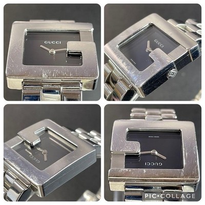 Gucci Black G Symbol 3600J Timeless Used watch Excellent condition