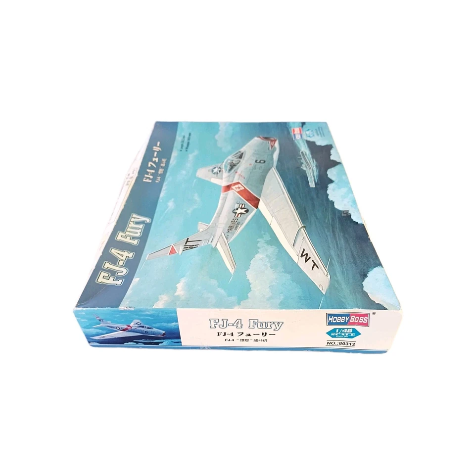 1/48 HOBBY BOSS FJ-4 FURY #80312 NEW PLASTIC AIRPLANE MODEL KIT - Un Built - Image 2 of 4