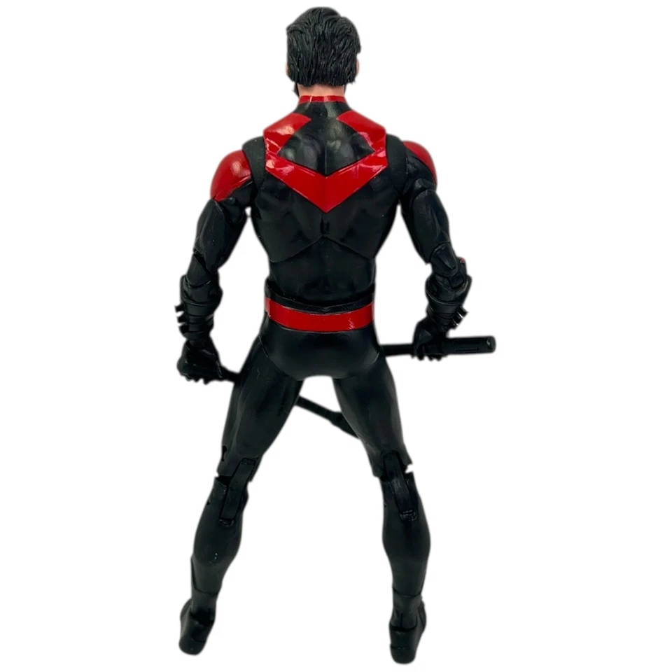 DC Multiverse Nightwing Action Figure From Talon Owl 3-Pack Mcfarlane Loose - Image 4 of 4