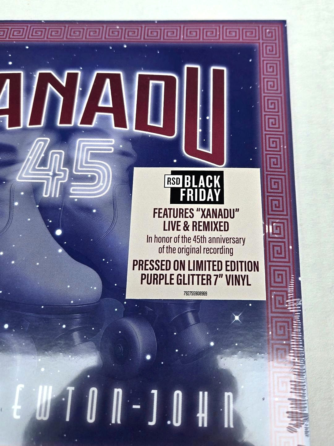 OLIVIA NEWTON-JOHN XANADU "45 RECORD STORE DAY 2025  BLACK FRIDAY  7" VINYL NEW