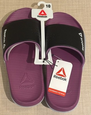Reebok Purple Delta Vital Slide Sandals Size 10 Unisex New with Tag
