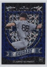 2021 Panini Chronicles Crusade Blue Velocity Prizm Clarke Schmidt #17 1o8v