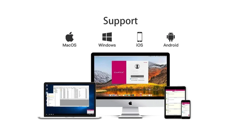 CimFAX Ultimate W5 SDK Provided 2-Port/2-Line High Speed 33.6k Fax from PC/Mo... - Image 3 of 4