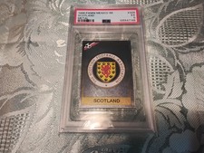 SCUDETTO/BADGE SCOTLAND #N. 328 PANINI WC MEXICO 86 PSA 5