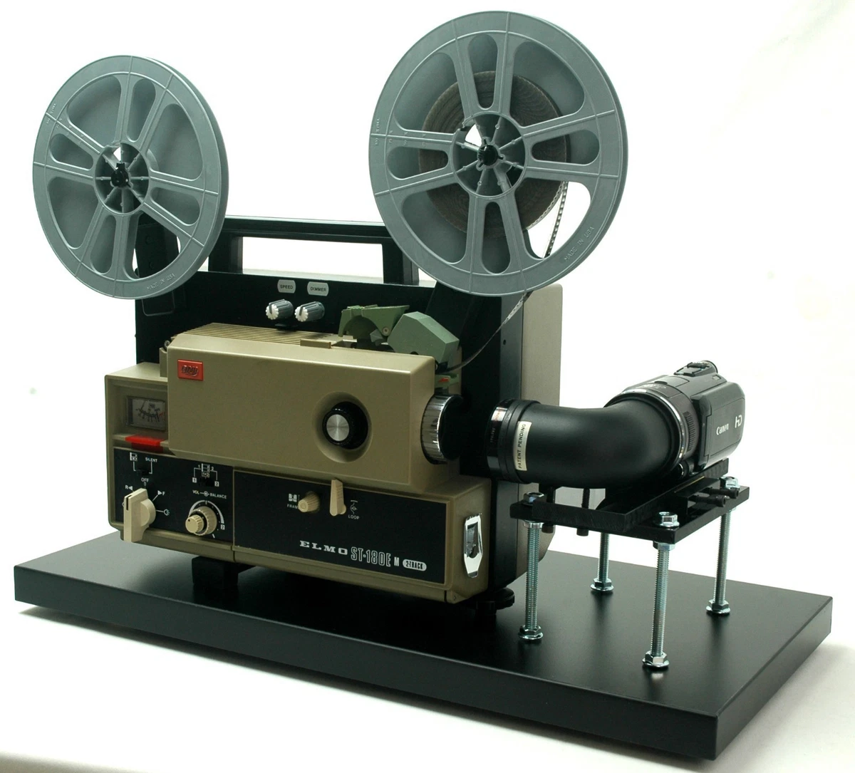 ELMO K-100 SM DOPPIO CALIBRO 8mm e Super 8 PROIETTORE PELLICOLA EUR 145 ELMO K-100 SM DOPPIO CALIBRO 8mm e Super 8 PROIETTORE PELLICOLA EUR 145