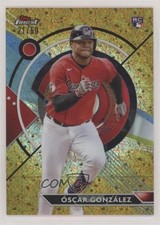 2023 Finest Gold Mini-Diamond Refractor 21/50 Oscar Gonzalez Óscar González 1p5