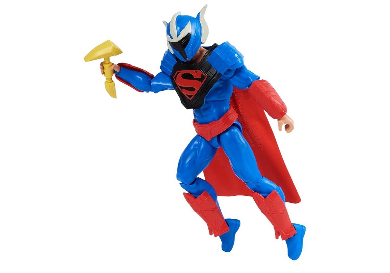 Superman Man Of Steel Action Figure 12" DC Adventures With Armour Suit New