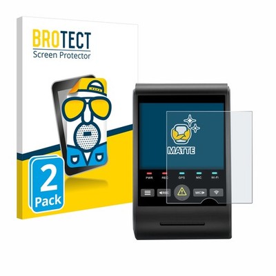 2x Schutzfolie Matt für VIOFO A229 PRO Displayschutz Antireflektierend