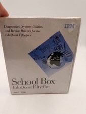 New Vintage IBM EduQuest Box Diagnostics Utilities Drivers 3.5  Floppy Disk Set