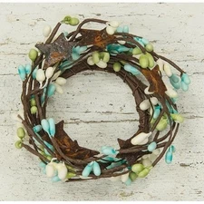 Pip Berry Ring with Stars Seabreeze 2"