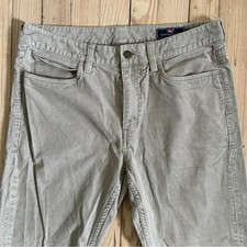 Vineyard vines tan beige corduroy preppy straight leg mens pants 32x32
