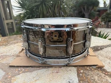 Ludwig 14x6.5 Black Beauty Hammered Snare Drum LB417K