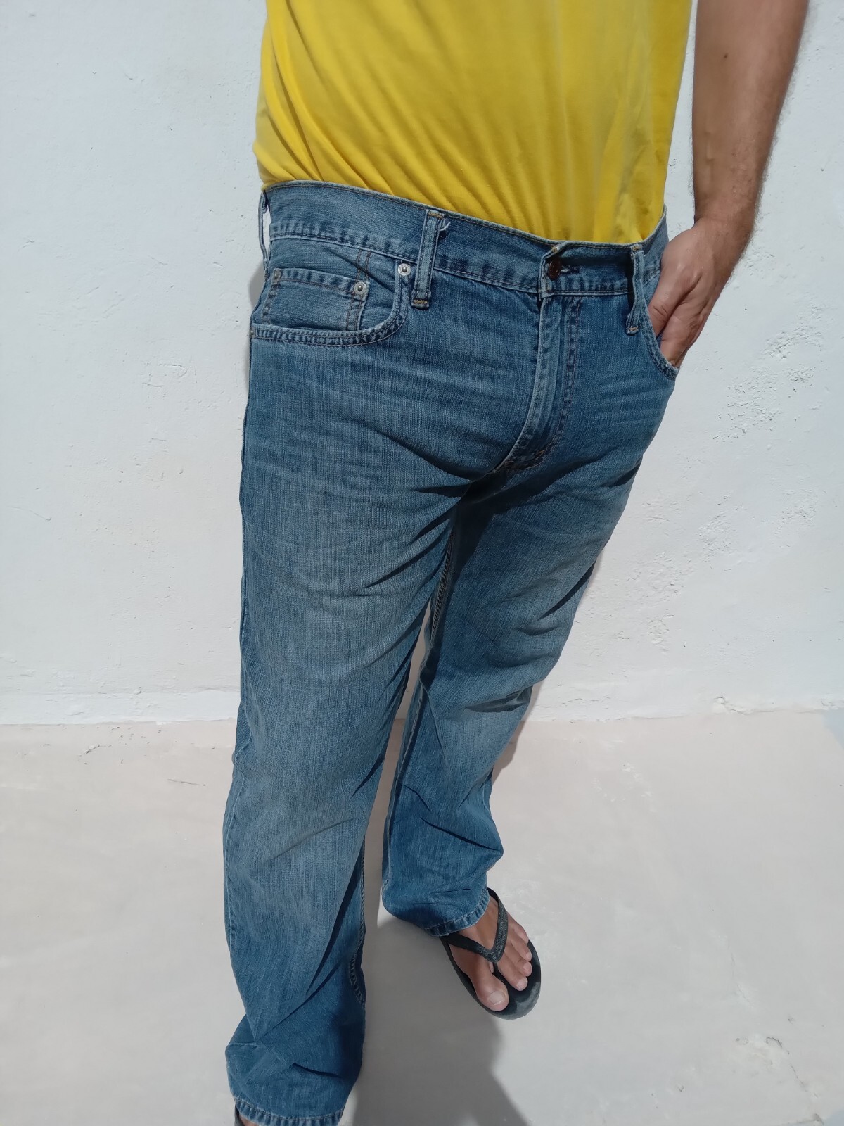 Levi's 527 Men's Bootcut Jeans Size 33x32 Vintage RRP £129.00 image 4