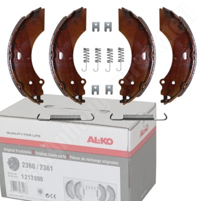 ALKO Bremsbacken Bremsbeläge 230x60mm für AL-KO Radbremse 2360 2361