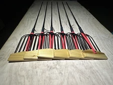 Premium Amish-made Ice Fishing Spear. Powder-coated cold rolled steel.