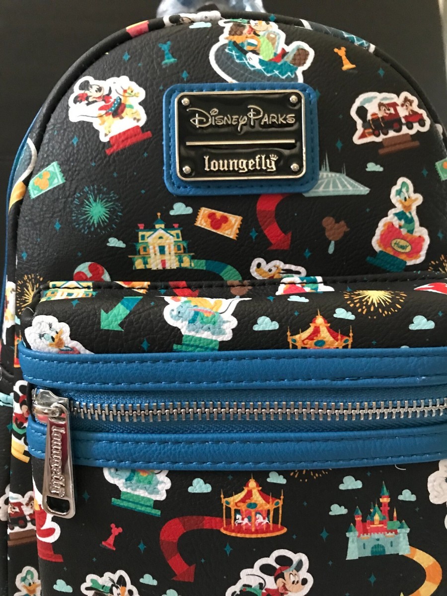 Loungefly Disney Parks Disneyland World Castle Backpack | eBay