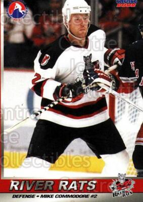 2001-02 Albany River Rats #4 Mike Commodore