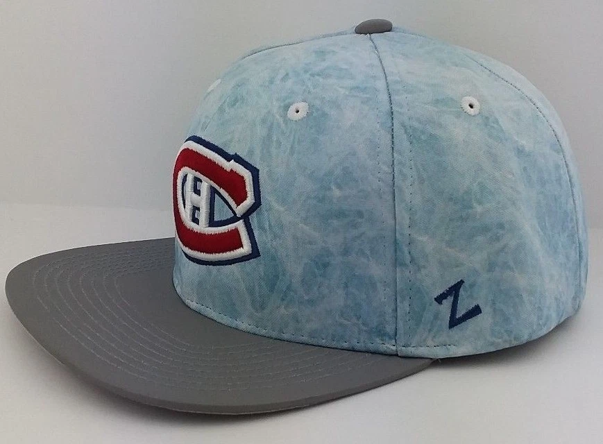 Montreal Canadiens NHL Classic Snap-back/hat/cap/Hockey/acid wash - Image 2 of 4